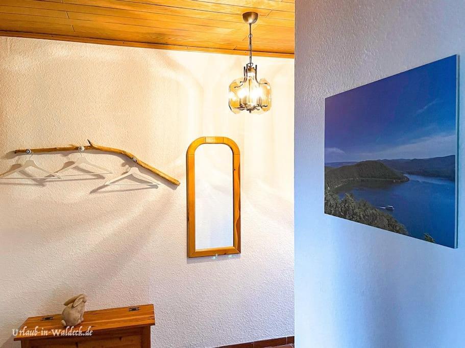 Ferienwohnung Kellerwald Waldeck  Ngoại thất bức ảnh